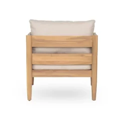 Christopher Knight Home Fritz Outdoor Rustic Upholstered Club Chair With Slat Paneling (Set Of 2) -VIDAXL Sale Store GUEST 58b0c2a5 ca00 4fe6 b5b5 8933cf0db918