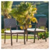 Rhode Island Set Of 2 Wicker Dining Chairs - Multibrown - Christopher Knight Home -VIDAXL Sale Store GUEST 58ef2613 d1ed 4ed5 8a4a 49b0ea7c3e6f