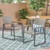 Glasgow 2Pk Wicker Dining Chairs - Gray - Christopher Knight Home -VIDAXL Sale Store GUEST 5a0389c4 3145 45b5 a171 bb5ca155717b