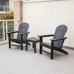 Decksplore 3-Piece Patio Adirondack Chairs Set,Outdoor Furniture With Coffee Table For Patio, Lawn, Garden Pool And Deck 9 Decksplore 3-Piece Patio Adirondack Chairs Set,Outdoor Furniture With Coffee Table For Patio, Lawn, Garden Pool And Deck -VIDAXL Sale Store GUEST 5b74bea9 d2f9 4ace 9d2f d280f077c304