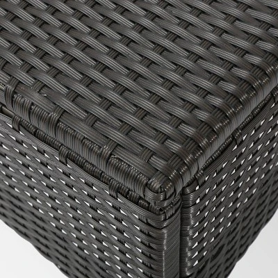 Cordoba 8pc Wicker Chat Set - Brown/Tan - Christopher Knight Home 3 Cordoba 8pc Wicker Chat Set - Brown/Tan - Christopher Knight Home - Image 3