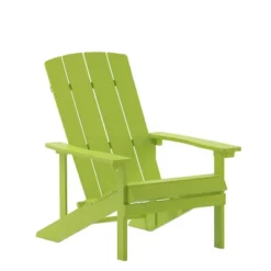 Flash Furniture Charlestown Commercial All-Weather Poly Resin Wood Adirondack Chair -VIDAXL Sale Store GUEST 5c07a4ad 82a0 4d06 bccf 02b53f14311b