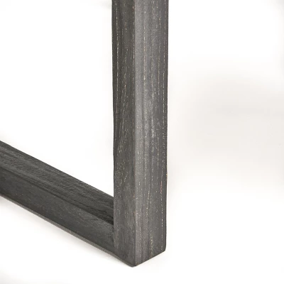 Christopher Knight Home Garner Outdoor Acacia Wood And Wicker 7 Piece Dining Set With Cushion 8 Christopher Knight Home Garner Outdoor Acacia Wood And Wicker 7 Piece Dining Set With Cushion - Image 8