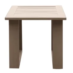 Simple Relax Outdoor 24" End Table With Sled Base In Wood Grained Finish -VIDAXL Sale Store GUEST 5ddeb92c c157 4467 a8b0 7b989135f3e6