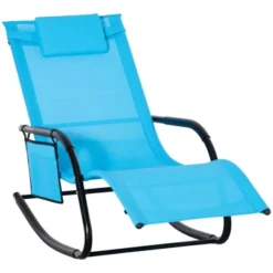 Outsunny Outdoor Rocking Recliner, Sling Sun Lounger With Removable Headrest And Side Pocket For Garden, Patio And Dec 21 Outsunny Outdoor Rocking Recliner, Sling Sun Lounger With Removable Headrest And Side Pocket For Garden, Patio And Dec -VIDAXL Sale Store GUEST 5eb328d6 efa9 4be6 a2f4 d7694d69552c