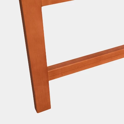 Malibu 5pc Wood Outdoor Patio Dining Set - Tan - Vifah 5 Malibu 5pc Wood Outdoor Patio Dining Set - Tan - Vifah - Image 5