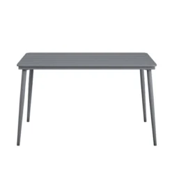 Novogratz April Steel Rectangular Indoor/Outdoor Dining Table -VIDAXL Sale Store GUEST 5f81ce00 b885 4add a3b8 79c143d14c7d