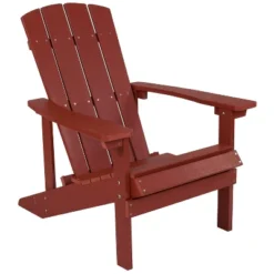 Flash Furniture Charlestown Commercial All-Weather Poly Resin Wood Adirondack Chair -VIDAXL Sale Store GUEST 63a14c7b 0dd1 4da2 9598 eb770b4fb0a8