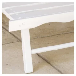 Hayle Reclining Wood Adirondack Chair With Footrest - White - Christopher Knight Home: Outdoor Patio Seating, Weather-Resistant -VIDAXL Sale Store GUEST 63bf12fc 0b98 42ce 96b1 ac60ab3caa13