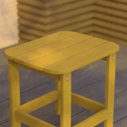 Merrick Lane Poly Resin Indoor/Outdoor All-Weather Adirondack Side Table -VIDAXL Sale Store GUEST 649ef834 a51a 467d a0c0 f6f39b2d5f44