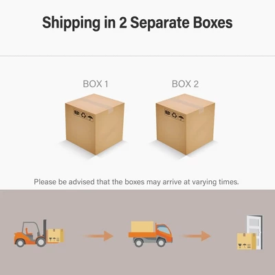 ELJGET 4 Pieces Outdoor Patio Furniture Set, Wicker Rattan Conversation Set With Table For Porch Deck, Blue 8 ELJGET 4 Pieces Outdoor Patio Furniture Set, Wicker Rattan Conversation Set With Table For Porch Deck, Blue - Image 8