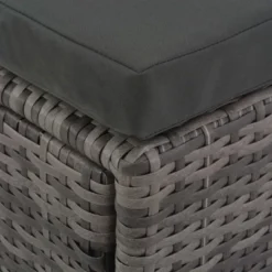 VidaXL 4-Piece Patio Lounge Set - Outdoor Poly Rattan Furniture With Cushions, Weather-Resistant, Easy Assembly - Perfect For Garden, Patio - Gray 11 VidaXL 4-Piece Patio Lounge Set - Outdoor Poly Rattan Furniture With Cushions, Weather-Resistant, Easy Assembly - Perfect For Garden, Patio - Gray -VIDAXL Sale Store GUEST 6780410e fa7b 4725 8ad9 c8f60bf889db