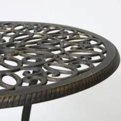 Thomas 3pc Cast Aluminum Patio Bistro Set - Dark Gold - Christopher Knight Home 7 Thomas 3pc Cast Aluminum Patio Bistro Set - Dark Gold - Christopher Knight Home -VIDAXL Sale Store GUEST 6a465447 8587 4c1e 8ed7 5ea3f15704a8