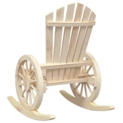 VidaXL Rocking Adirondack Chair Chaise Lounge Seating Furniture Solid Wood Fir - Brown Set Of 2 -VIDAXL Sale Store GUEST 6ca9ebdf d7db 4c31 be64 8b0474bd21cb