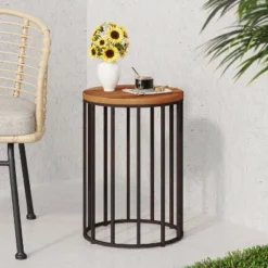 NicBex Modern Outdoor End Table Outdoor Side Table, Outdoor Coffee Table Patio Table Small Table Outdoor Table For Backyard, Balcony, Porch 8 NicBex Modern Outdoor End Table Outdoor Side Table, Outdoor Coffee Table Patio Table Small Table Outdoor Table For Backyard, Balcony, Porch -VIDAXL Sale Store GUEST 6f327c44 f14b 4b36 8b2c 7af2daed9445