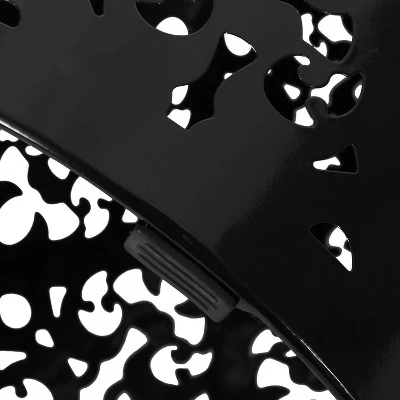 Sapphtopaz Outdoor End Table Modern Outdoor Metal End Table Outdoor Side Table, Metal Patio Table Small Table For Backyard, Balcony 2 Sapphtopaz Outdoor End Table Modern Outdoor Metal End Table Outdoor Side Table, Metal Patio Table Small Table For Backyard, Balcony - Image 2