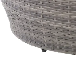 Parksville Round Patio Coffee Table - Gray - CorLiving -VIDAXL Sale Store GUEST 71ea631b a418 40e4 8b60 9f8bcda601f2