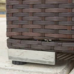 Murano Set Of 2 Wicker Patio Club Chairs With Cushions - Brown - Christopher Knight Home -VIDAXL Sale Store GUEST 721b887e 78e6 417b 8afa 3228ee61a4c9