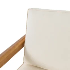 Christopher Knight Home Camak Outdoor Acacia Wood Club Chair With Cushions -VIDAXL Sale Store GUEST 72d3e69d 85be 4db3 92fe a3e3c8701cd4