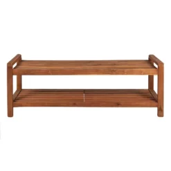 Blane 3-Seat Mid-Century Modern Acacia Wood Slat Outdoor Garden Patio Bench - JONATHAN Y 8 Blane 3-Seat Mid-Century Modern Acacia Wood Slat Outdoor Garden Patio Bench - JONATHAN Y -VIDAXL Sale Store GUEST 741bf094 b605 4e02 afc5 6cf3ec5ce8e1