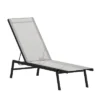 Emma And Oliver Textilene Adjustable 5 Position Patio Chaise Lounge And Metal Frame -VIDAXL Sale Store GUEST 7b437845 6d48 4fab a80e 29d82aceb7d2