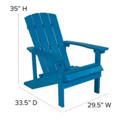 Merrick Lane Set Of 2 Adirondack Patio Chairs With Vertical Lattice Back And Weather Resistant Frame -VIDAXL Sale Store GUEST 7b8034f2 f4b3 4fb6 90c6 53f0bfdd7279