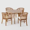 Alondra 5pc Acacia Wood Circular Dining Set - Teak - Christopher Knight Home 13 Alondra 5pc Acacia Wood Circular Dining Set - Teak - Christopher Knight Home -VIDAXL Sale Store GUEST 7d3f4e0a 8e6b 4ab5 94e9 5439ed8f3087