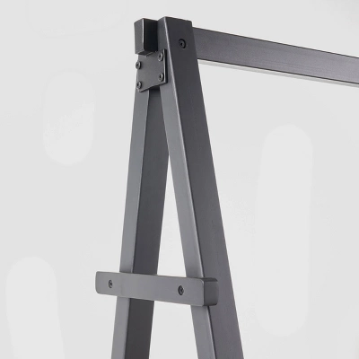 Huckleberry Rectangle Acacia Wood Patio Dining Table With Iron Plant Hanger Teak/Black - Christopher Knight Home 4 Huckleberry Rectangle Acacia Wood Patio Dining Table With Iron Plant Hanger Teak/Black - Christopher Knight Home - Image 4