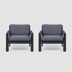 Santa Ana 2pk Acacia Wood Club Chairs - Christopher Knight Home -VIDAXL Sale Store GUEST 7e2613c8 9ac7 4c51 94a0 e0a0dae53e4f