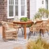 Kaufmann Wood Rectangle Patio Dining Table, Outdoor Furniture - Natural - Project 62™ -VIDAXL Sale Store GUEST 7ed93c2e dc39 4e90 b886 9b87688c487d