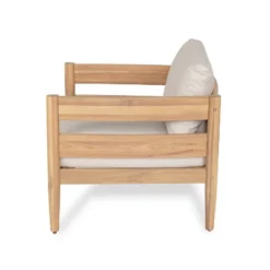 Christopher Knight Home Fritz Outdoor Rustic Upholstered Club Chair With Slat Paneling (Set Of 2) -VIDAXL Sale Store GUEST 7fe21f5c 2157 4225 aa51 c6779ef0e878