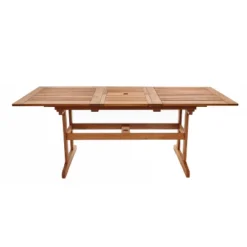LuxenHome Carmel Solid Wood Extendable Outdoor Dining Table Brown 23 LuxenHome Carmel Solid Wood Extendable Outdoor Dining Table Brown -VIDAXL Sale Store GUEST 80740772 0404 49f0 8b7c 056a130f2ee4