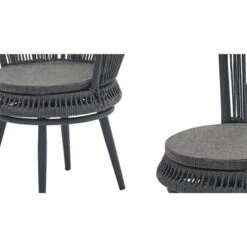 3pc Outdoor Wicker Conversation Set With Cushions - Dark Gray - GODEER 15 3pc Outdoor Wicker Conversation Set With Cushions - Dark Gray - GODEER -VIDAXL Sale Store GUEST 83707b79 be56 46d8 bca9 d75571254e72