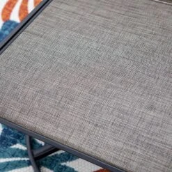 8pc Outdoor Dining Set With Metal Slat Top Table With Umbrella Hole & Swivel Chairs - Gray/Beige - Captiva Designs 17 8pc Outdoor Dining Set With Metal Slat Top Table With Umbrella Hole & Swivel Chairs - Gray/Beige - Captiva Designs -VIDAXL Sale Store GUEST 838cf60c 7ad1 4932 bae0 42fb832960fd