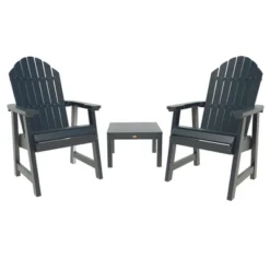 Hamilton 3pc Outdoor Set With Deck Chairs & Adirondack Side Table - Highwood -VIDAXL Sale Store GUEST 84c61d77 29dd 43ae 936b f036b44a5b2c