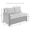 HomeStock Bradenton Outdoor Wicker Sectional Sofa -VIDAXL Sale Store GUEST 857603c8 b730 40fd 86ac 26267a468046