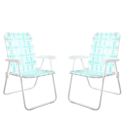 Priscilla Outdoor Folding Chair - Aqua - Novogratz 10 Priscilla Outdoor Folding Chair - Aqua - Novogratz - Image 10