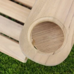 Sherwood Oversized Adirondack Chair With Cup Holder - Teak - Cambridge Casual -VIDAXL Sale Store GUEST 8824423d 4241 4cc4 92fb e8630cee1cea