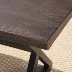 Rolando 2pk Aluminum Outdoor Patio Dining Bench - Brown - Christopher Knight Home -VIDAXL Sale Store GUEST 8a9298fb 37b4 446b b465 19a92d9cbda3