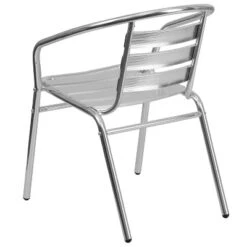 Emma And Oliver Aluminum Indoor-Outdoor Stack Chair With Triple Slat Back And Arms 14 Emma And Oliver Aluminum Indoor-Outdoor Stack Chair With Triple Slat Back And Arms -VIDAXL Sale Store GUEST 8b72d550 42f9 458d 9d7b b86a40202e03