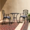 Kinger Home Ekta 3-Piece Patio Bistro Set