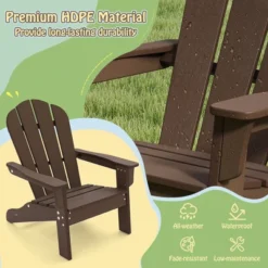Tangkula 2PCS Kid's Adirondack Chair All-Weather HDPE Toddler Lawn Chair W/ Ergonomic Design 18 Tangkula 2PCS Kid's Adirondack Chair All-Weather HDPE Toddler Lawn Chair W/ Ergonomic Design -VIDAXL Sale Store GUEST 8cce0db9 2a1a 45c5 a76d 257643a1e466