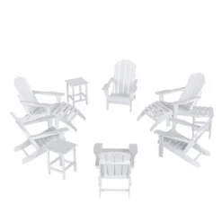 WestinTrends Malibu HDPE Outdoor Patio Folding Poly Adirondack Chair (12-Piece Set) -VIDAXL Sale Store GUEST 8d5a5ca4 9eb9 4c85 baaf 57139325c974