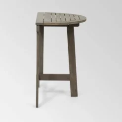 Westmount 3pc Half-Round Folding Acacia Wood Bistro Set - Gray - Christopher Knight Home -VIDAXL Sale Store GUEST 8ea76d33 19a0 443d 9201 d57ad7b474c2