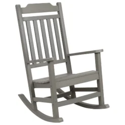 Emma And Oliver All-Weather Rocking Chair In Faux Wood - Patio And Backyard Furniture 25 Emma And Oliver All-Weather Rocking Chair In Faux Wood - Patio And Backyard Furniture -VIDAXL Sale Store GUEST 8f163908 e523 438e 9608 f4d482f6c815