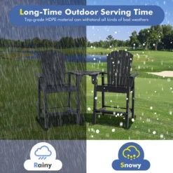 2pcs HDPE Tall Adirondack Chair Barstools Connecting Tray Patio Footrest 15 2pcs HDPE Tall Adirondack Chair Barstools Connecting Tray Patio Footrest -VIDAXL Sale Store GUEST 8fc5fa7b c0ec 47ab 9961 872abdf41ce6