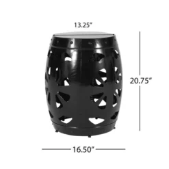 PAGED Modern Round Outdoor Side Table,16.54 Inch Iron Patio End Tables For Backyard,Pool, Indoor Companion,Durable And Stable 7 PAGED Modern Round Outdoor Side Table,16.54 Inch Iron Patio End Tables For Backyard,Pool, Indoor Companion,Durable And Stable -VIDAXL Sale Store GUEST 90d8b8de 25ed 4f9c 86a1 acbfd5793a3f