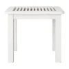 Outdoor Side Table - Whitewash - CorLiving -VIDAXL Sale Store GUEST 93ea999e 7641 4adc aa21 de5b555e3405