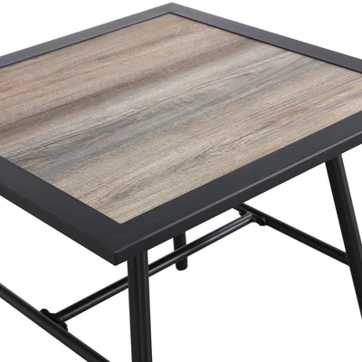 Outdoor Square Table Steel - Patio Festival 3 Outdoor Square Table Steel - Patio Festival - Image 3