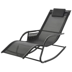 Outsunny Outdoor Rocking Recliner, Sling Sun Lounger With Removable Headrest And Side Pocket For Garden, Patio And Dec 13 Outsunny Outdoor Rocking Recliner, Sling Sun Lounger With Removable Headrest And Side Pocket For Garden, Patio And Dec -VIDAXL Sale Store GUEST 955b3d5c 787f 4f5b 8303 6f875887f10d